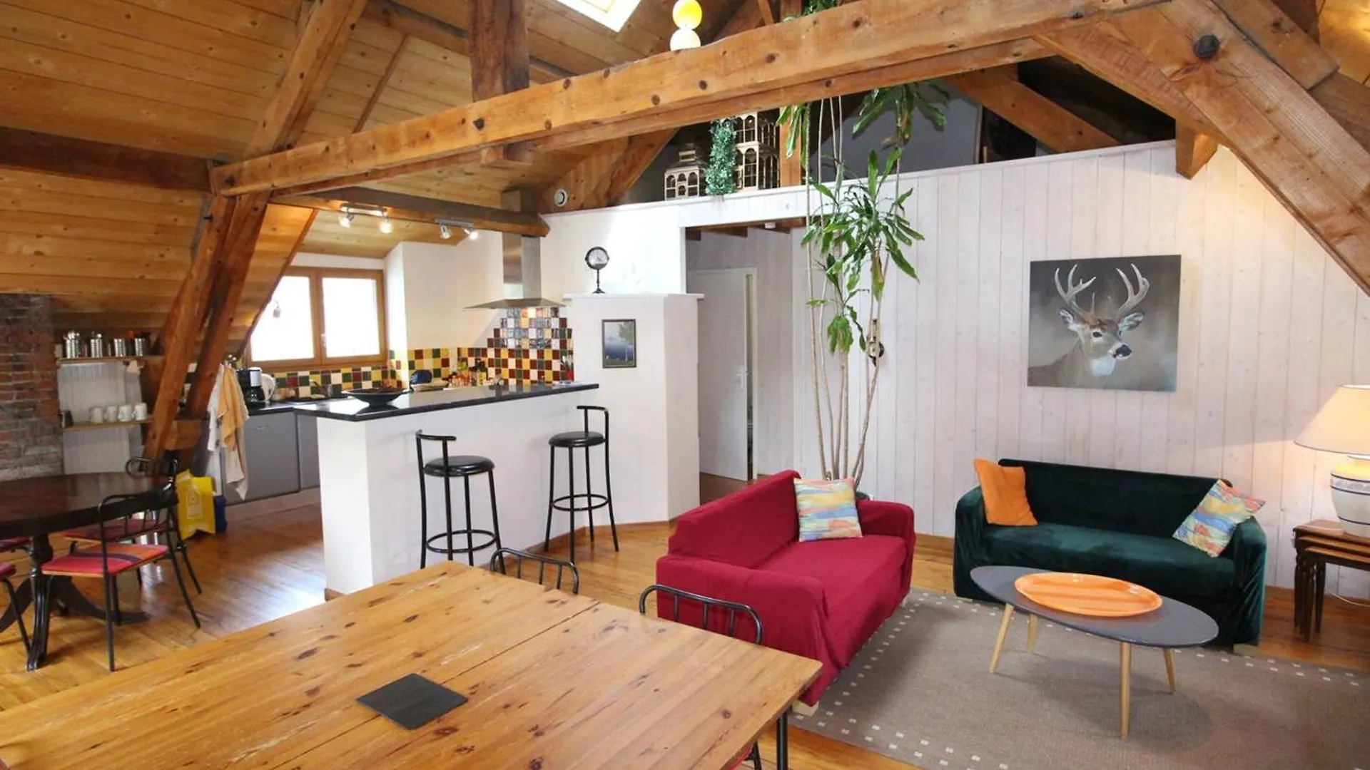 Bagnères-de-Luchon Duplex 140 M² Pour 8 Pers. A Luchon Proche Telecabine Et Thermes, Tout Confort, Wifi, Animaux Ok - Fr-1-313-231 아파트 프랑스
